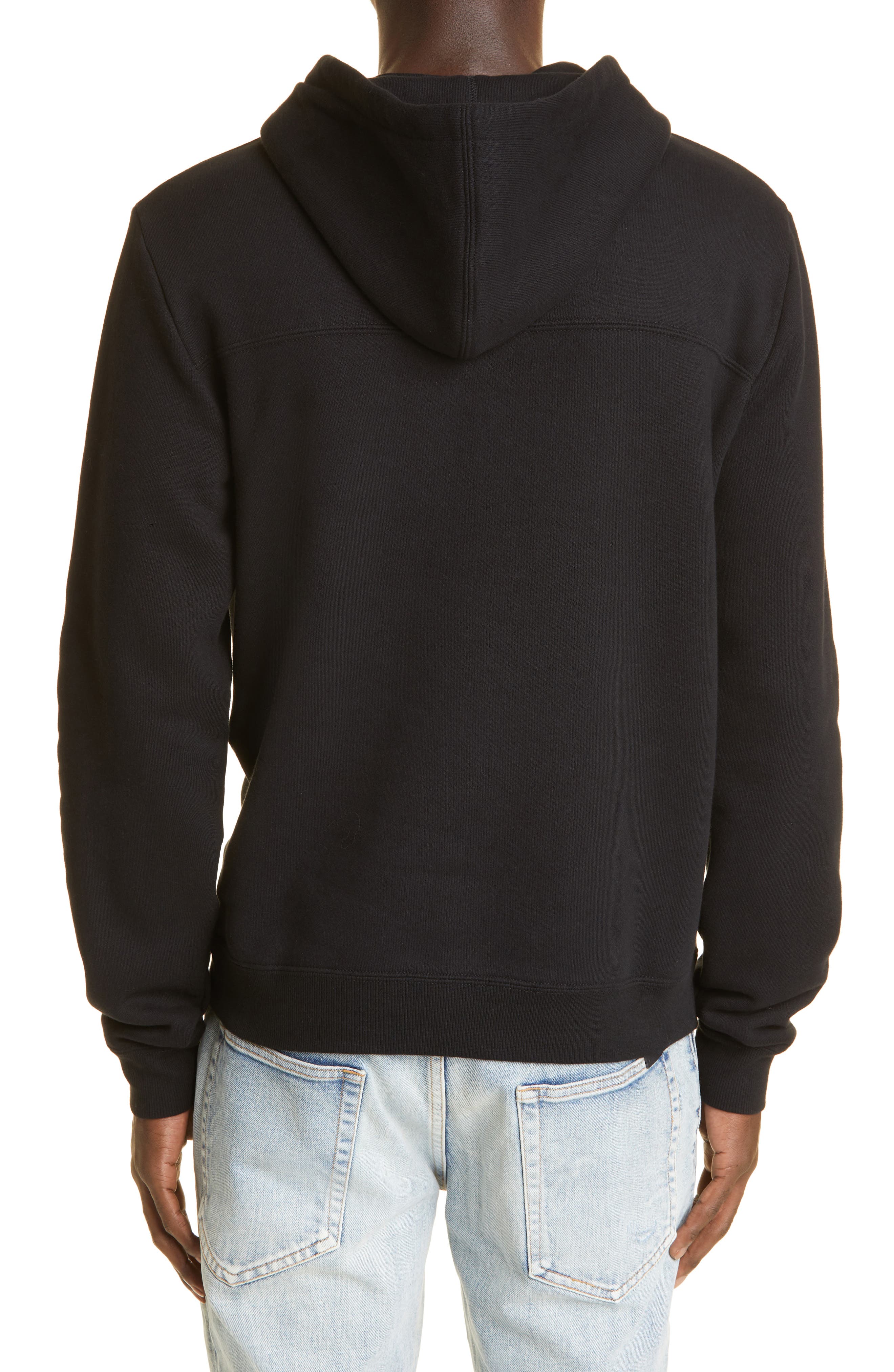 AP.Room Womens BTS Logo Long Sleeves Casual Pullover Hooded Sweatshirt with Pocket Black 